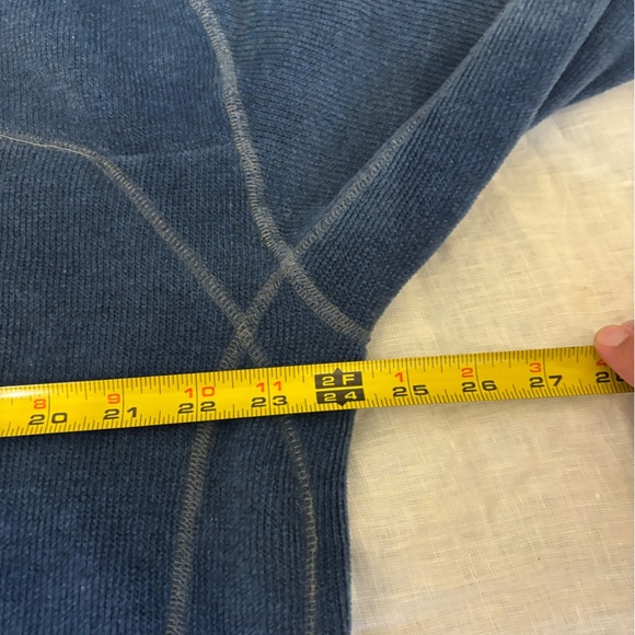 Mountain Hardwear Fleece Zip Up Large Vintage Blue Mens XL - Picture 6 of 7